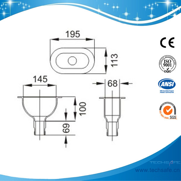 SHP4Cup Sink,195*113*170mm,laboratory sinks,Lab sink,Lab sink Drain