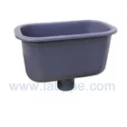 SH356B-Lab PP Cup Sink,Grey sink,252*150*170mm,laboratory sinks,Lab sink,Lab sink Drain