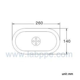 SH356B-Lab PP Cup Sink,Grey sink,252*150*170mm,laboratory sinks,Lab sink,Lab sink Drain