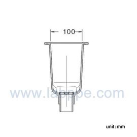 SH356B-Lab PP Cup Sink,Grey sink,252*150*170mm,laboratory sinks,Lab sink,Lab sink Drain