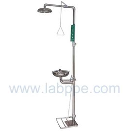 SHS150S-Safety shower & eyewash station,SS304,lab eye wash ansi Z358.1-2009