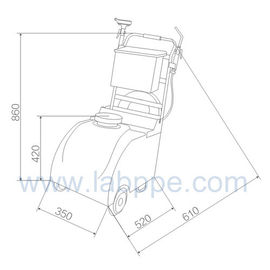 SH781-Removable sprayer,Portable Eye wash station,35L portable eye wash station eyewash station eye washes