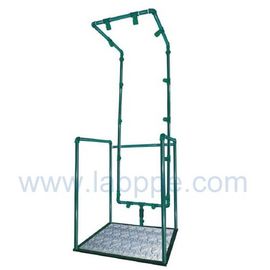 SHM100-Foot pedal Safety shower & eyewash station,Galvanization iron and ANSI CE