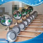 SH1588-wall mounted Emergency shower eye wash shower safety eye wash ANSI Z 358.1-2014 made in china eye wash factory