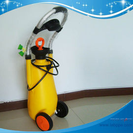 SH782A-Portable Eye wash 12 litre meets ansi z358.1-2014 yellow color with safety eye wash sign portable eye wash statio