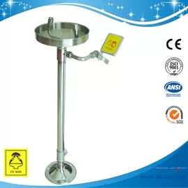 SH711BS-eye wash station SUS304 eye wash stand Erect eye wash made of SUS304 meets ANSI Z358.1 ball valve dust shield