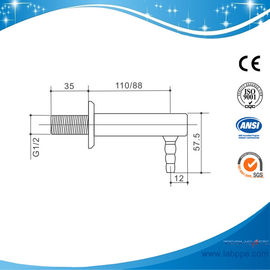 SHA103Y-sink water tap water cock valves Panel mounted,remote control water outlet,Fume Hoods water valves,water cock