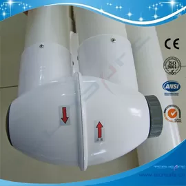 SHP84-welding fume extractextraction hood flexible fume extraction arm PP Lab Fume Extractor/Exhaust,PP/PVC,Wall mounted