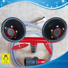 SH755K21-techsafe Deck/bench mounted eye wash,brass,faucet mounted eyewash emergency eye washer eye wash machine Station