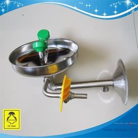 SH359D-Wall mounted emergency eye wash SUS304 eye wash ANSI CE eyewash station eye washer dust shield emergency eye wash