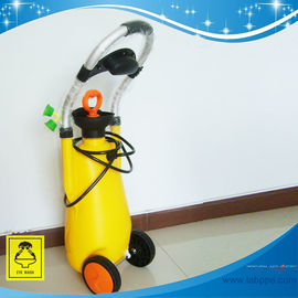 SH782A-Portable Eye wash 12 litre meets ansi z358.1-2014 yellow color with safety eye wash sign portable eye wash statio