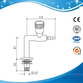 SHA11-Single Outlet / Valves,water tap,deck mounted,brass,stainless steel gas taps