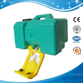 SH8GT-Techsafe brand china factory 30L Gravity operated Eye wash with trooley cart 8 Gallon meets ansi Z358.1-2009