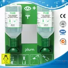 SH4694-eye wash solution,Plum eye wash Station with 2 bottles