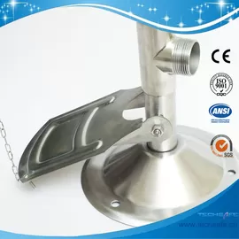 SH786-Emergency shower & eyewash booth,stainless steel with folding door material 304 stainless steel wash booth dust