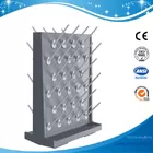 SH362AA-grey color Lab Drying Rack lab use Pegboard 400*550mm Labware pegboard used in lab made in China