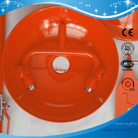 SH712BSR-RED shower & eyewash station,SS304 Foot pedal emergency shower