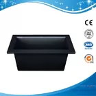 SHP7-Lab PP Mid Size Sink,300*150,PP SINK,CUP SINK,LAB SINK,BLACK SINK