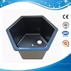 SH5104-Lab PP Mid Size Sink,535*470*310mm,Hexagon sink Lab PP Mid Size Sink ceramic sink workbench with sink pp sink