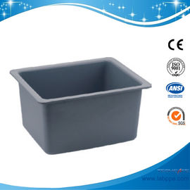 SHP2G-Lab PP Mid Size Sink,555*455*310mm,Grey lab sink