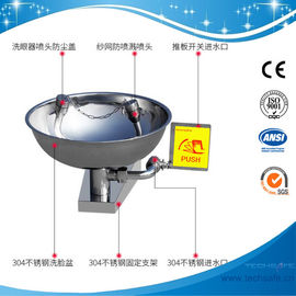 SH710ST-Wall mounted eye wash,GSS304 wall eye wash ANSI Z358.1-2014 Made in china eye wash factory distriibutor