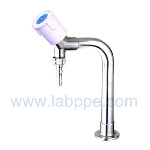 SHA4B-Single Way Lab Tap/Faucet,360 swing,304Stainless Steel,white / grey color
