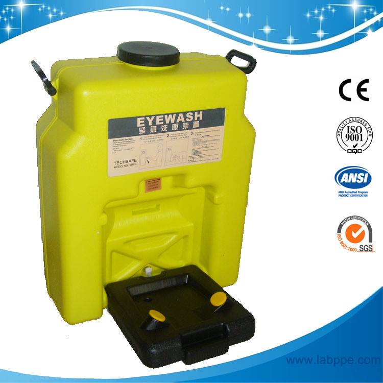 SH53L-portable eye wash station Gravity operated Eye wash,16 Gallon ANSI Z358.1-2014 drench shower emergency eye wash