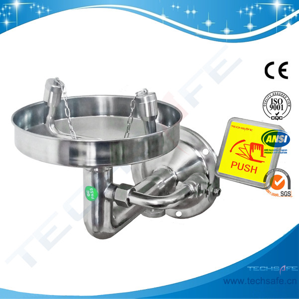 emergency eye wash station SH359DBWall mounted SUS304 eye wash ANSI CE