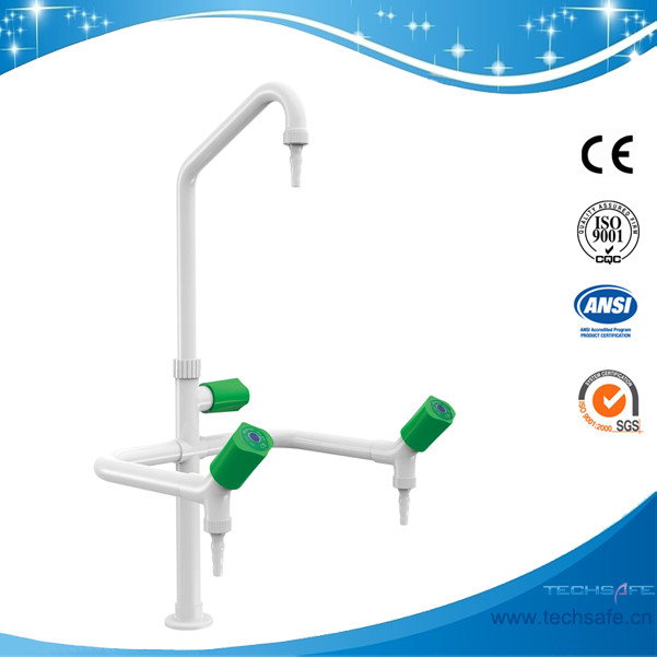 SHA1-3-gooseneck faucet 3 Way Triple outlet Lab Tap Faucet,360°swing lab tap laboratory taps lab fittings deck mount